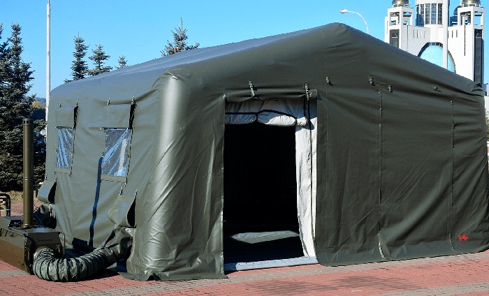 Производство и продажа надувных пневмокаркасных палаток МЧС в Котельниках и по России